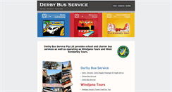 Desktop Screenshot of derbybus.com.au